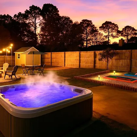 Villa Minigolf-Hot Tub-Firepit-Games